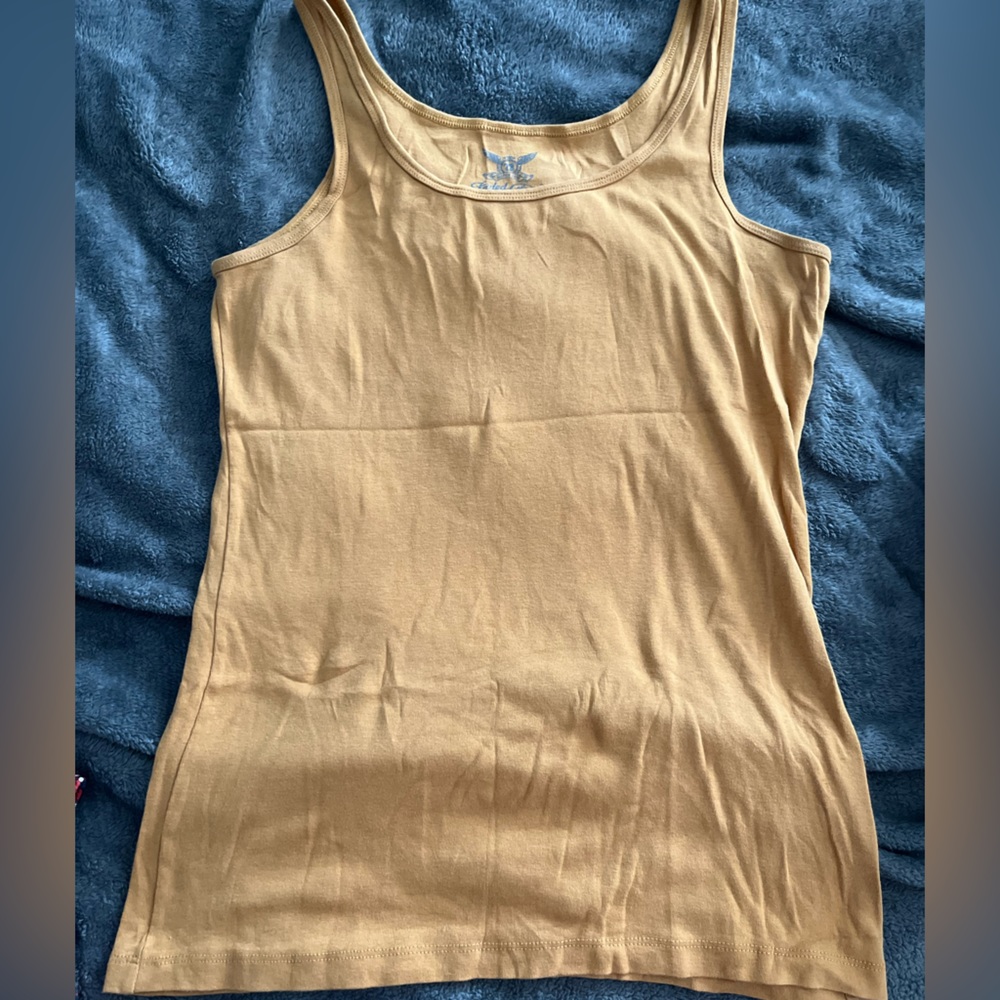 M Burnt Yellow Tank Top
